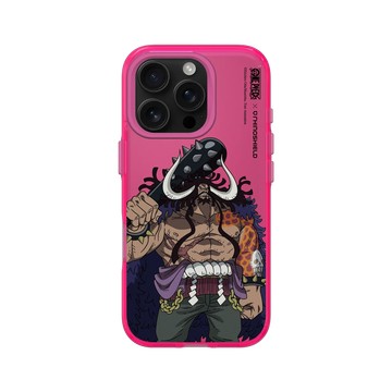 iPhone 16 Pro Clear 粉漾桃 - 航海王 One Piece - 角色系列-凱多