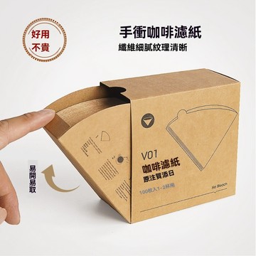 ⚡台灣出貨⚡手衝咖啡過濾紙 錐形原木漿V形漏鬥 美式咖啡機滴漏濾紙 扇形手衝咖啡粉濾紙 一次性咖啡過濾紙 原漿過濾紙