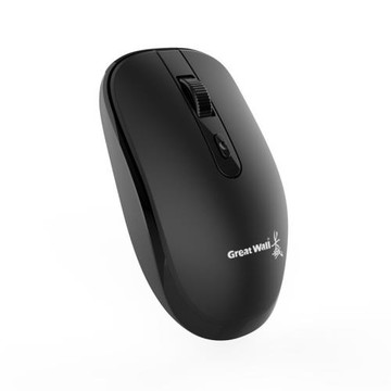 長城無線鼠標S320靜音舒適便攜筆記本電腦商務辦公家用2.4g無限鼠