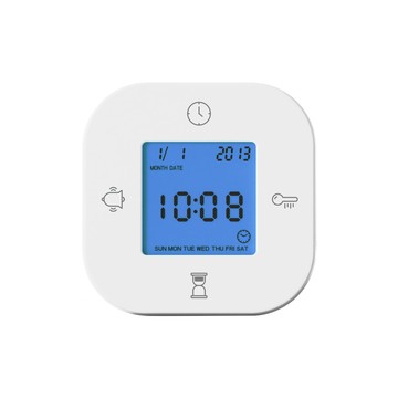 KINYO 四合一翻轉電子鐘 TD-098