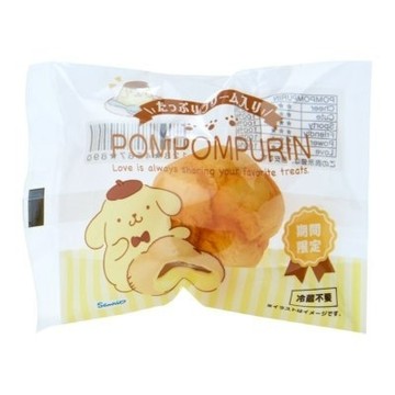 asdfkitty*三麗鷗 便利商店食物造型擺飾/裝飾品-布丁狗泡芙-日本正版商品