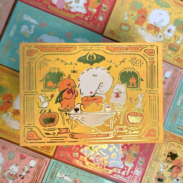 postcard-問候卡-萬聖節