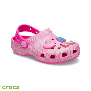 Crocs 卡駱馳 (童鞋) Barbie芭比聯名系列克駱格 Classic 經典系列 小童 -211407-90H
