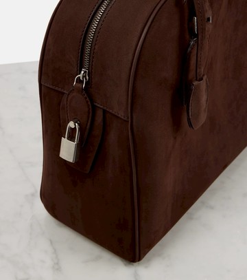 The Row India 12.00 suede tote bag