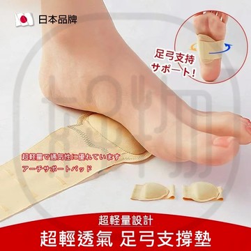 【台灣出貨】日本製 足弓支撐鞋墊 扁平足矯正腳墊 柔軟硅膠不硌腳走路緩解腳掌痛疼 平底足塌陷 運動護腳墊足弓襪套 弓足套