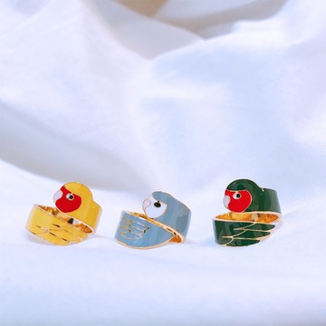 愛情鳥 | 繞指戒指