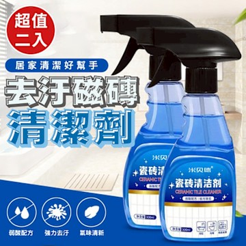全能瓷磚清潔劑300ml(超值2入)