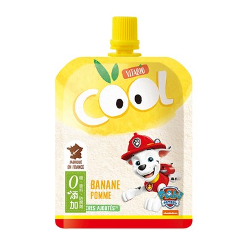 Babybio 【法國Vitabio】生機優鮮果-蘋果香蕉90gX12《 專業嬰幼兒副食品》