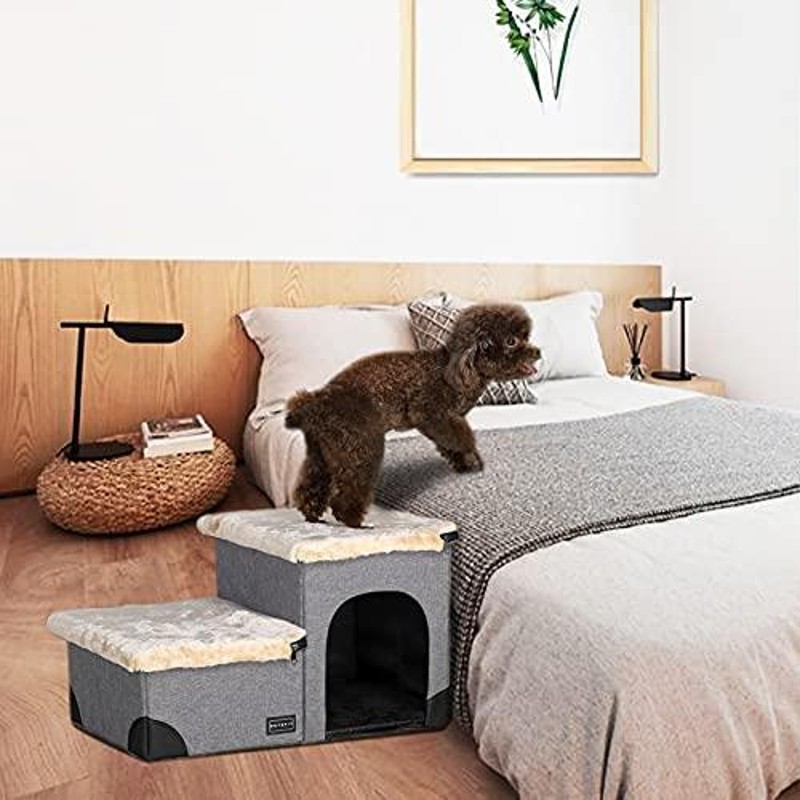 petsfit 犬用ステップ ペット用階段 犬猫用品 踏み台 組立式ステップ