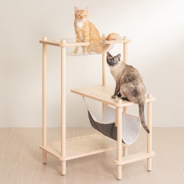 半半貓跳台 - 半半透明浴缸組