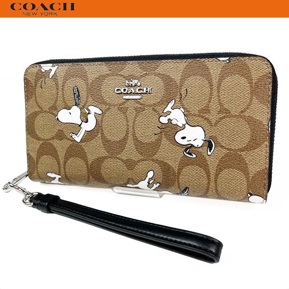 COACH X PEANUTS コーチ x スヌーピー コラボ 財布 長財布