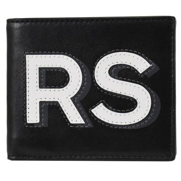 MICHAEL KORS COOPER 品牌LOGO對開八卡短夾.黑白