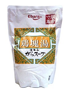 ★まとめ買い★　エバラ　チキンがらスープ（鶏塊湯）パウチ　２Ｋｇ　×6個