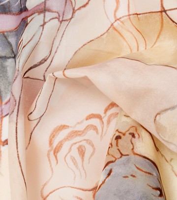 Lemaire Printed cotton scarf