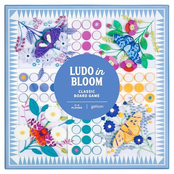 Galison Ludo 益智桌上遊戲  1個  花卉主題