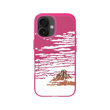 iPhone 16 Clear 粉漾桃 - Turning Japanese / 東方物語 - 浮雲之中