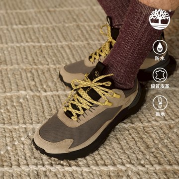 Timberland 男款灰米色Motion Access防水低筒健走鞋|A6D9HEEI
