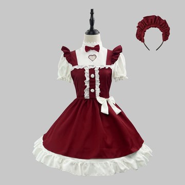 快速出貨 原創新品 新春聖誕蘿莉女僕裝二次元服裝 COSPLAY 聖誕裝 lolita