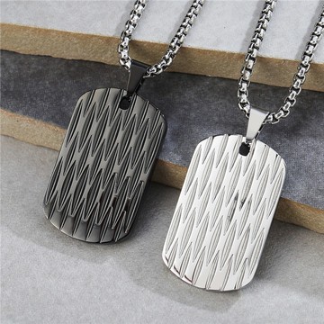 STEEL 鋼吊墜。吊牌 | RZX