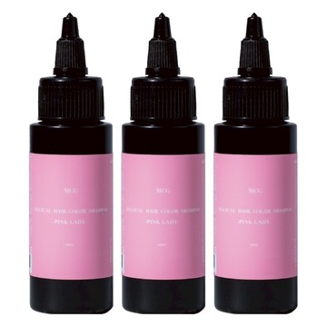 MCG 米璽聚 彩染精靈護色靚露 天鵝粉紅  3個  60ml