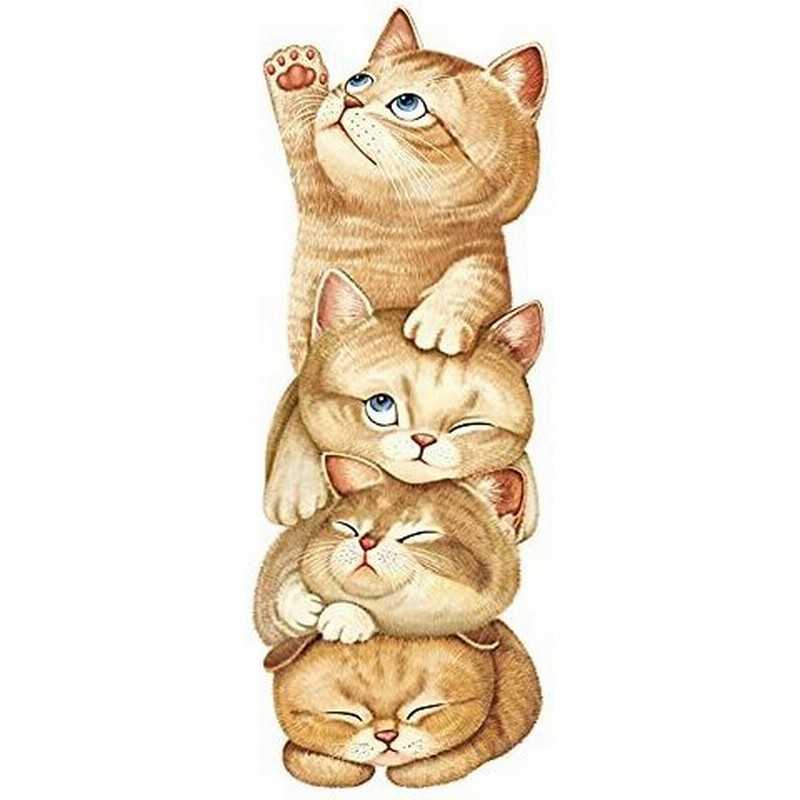 Linoneかわいい猫 ウォールステッカー 子供 猫 動物 植物 緑葉 シール 壁装飾 おしゃれ 壁紙 はがせる 剥がせる 飾り 壁画 ガラス 窓 ね 通販 Lineポイント最大0 5 Get Lineショッピング