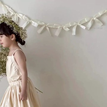 蝴蝶結緞帶拉花【台灣現貨】 D209 蝴蝶結 緞帶拉花 店面布置 生日佈置 房間布置 派對 背景 道具 佈置 裝飾 慶生