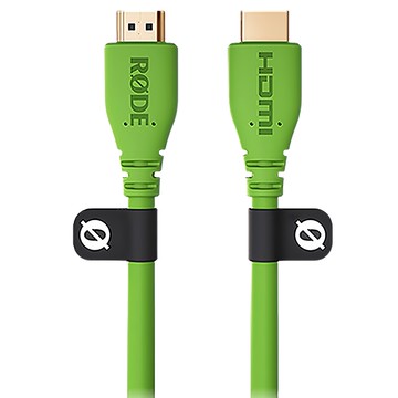 RODE 公司貨 高級HDMI線 1.5m 綠色  1個  HDMI CABLE