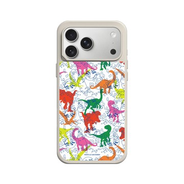 iPhone 17 Pro Max SolidX 貝殼灰 - Jurassic Park/ Jurassic World - RISO印刷