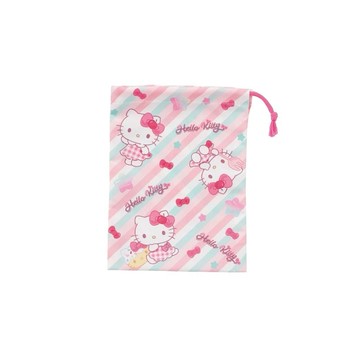 【Skater】束口收納袋-KITTY FANCY  (生日禮物/娃包)