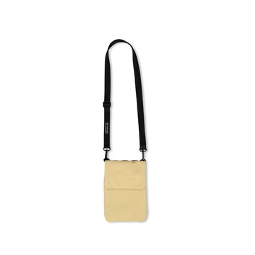 【快速出貨】AIRFLOW 防盜隨行包+手機背帶 沙色 RFID 極輕防潑水