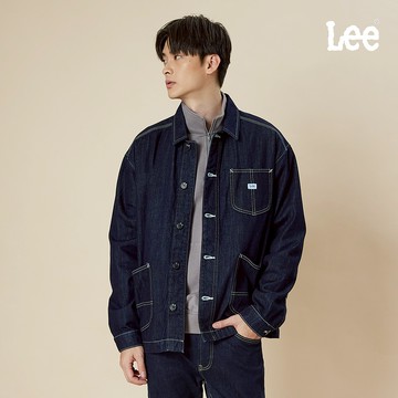 Lee 縫線寬鬆牛仔外套 男 LB514012898✦