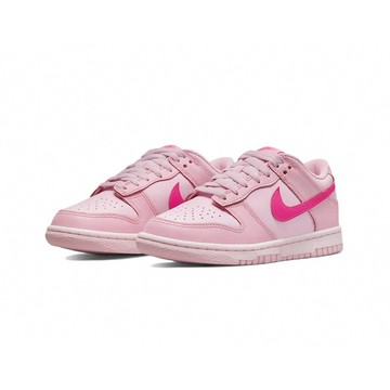 Nike Dunk Low Triple Pink 頑皮豹粉 大童 DH9765-600