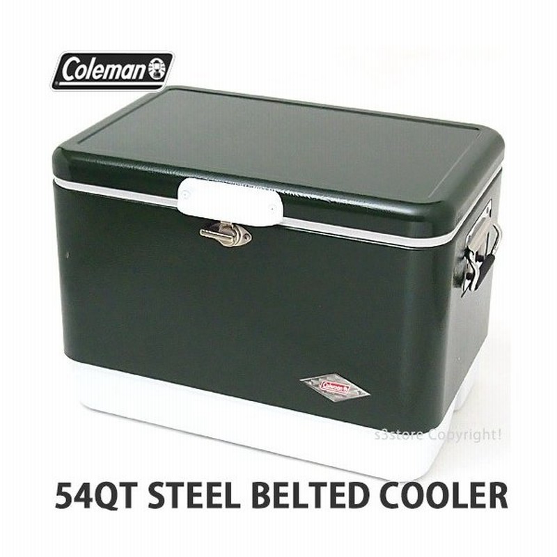 コールマン スチールベルト クーラー Coleman 54qt Steel Belted Cooler クーラーボックス アウトドア キャンプ カラー Green サイズ 54qt 通販 Lineポイント最大0 5 Get Lineショッピング