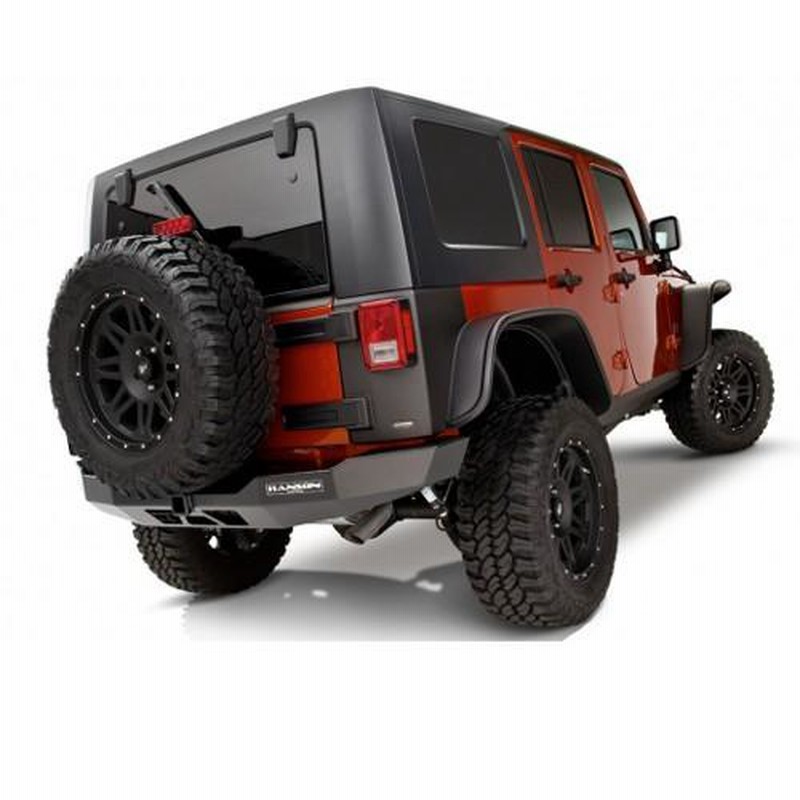 JEEP JK ラングラー H19.3～ 2ドア 4ドア フェンダー ガード - 車外