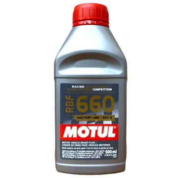 《油工坊》MOTUL DOT4 RBF 660 煞車油 500ml 美國 100% 全合成 DOT 4 RACING