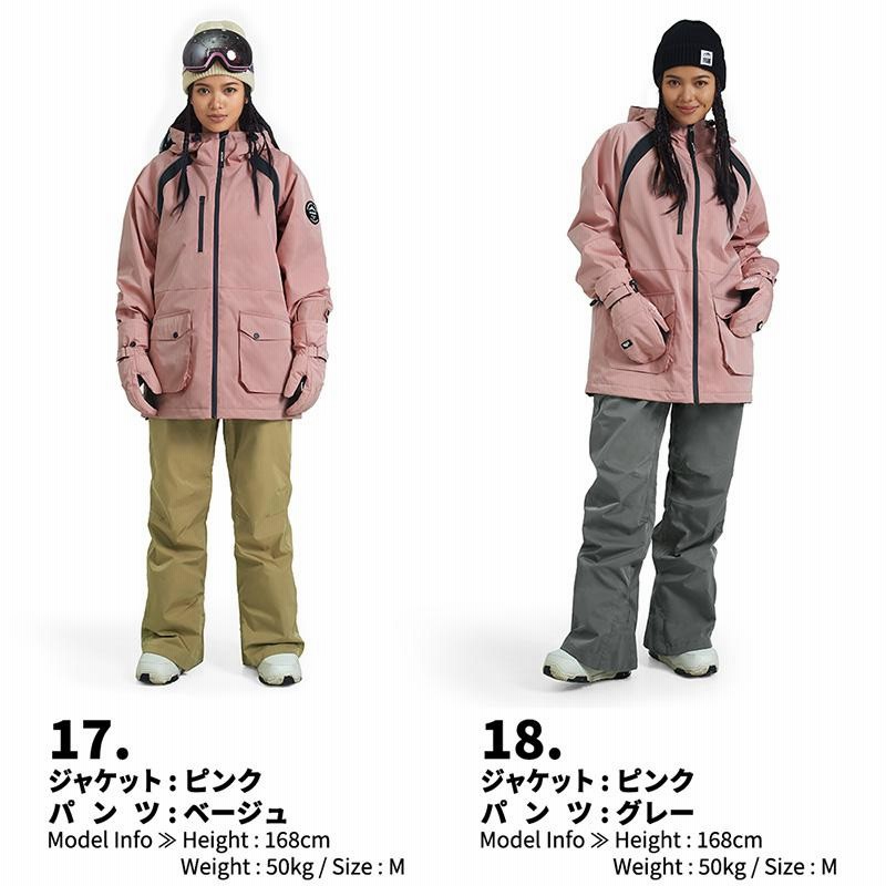 24266　IGNIO レディース　スノボパンツ　こげ茶　サイズＭ 24266 IGNIO レディース スノボパンツ こげ茶 サイズM