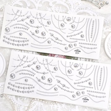 :Pearl: 霧面透明貼紙