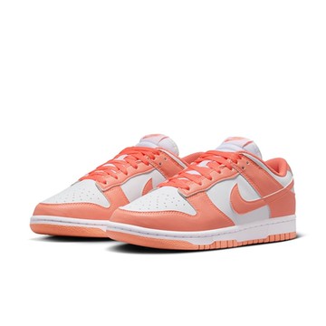 NIKE 休閒鞋 女鞋 運動鞋 W DUNK LOW NEXT NATURE 白粉橘 DD1873-109