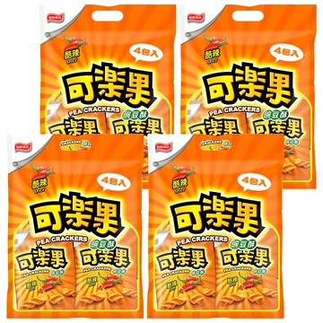 可樂果 酷辣口味 4包  192g  4袋