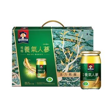 《桂格》養氣人蔘禮盒(8入x10盒)