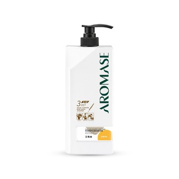 AROMASE 2瓶組-草本胺基酸每日健康洗髮沐浴露-清橙雪松(1000毫升/瓶)