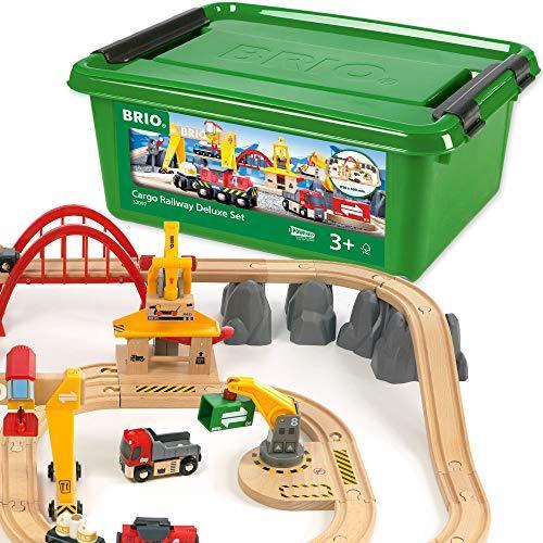 BRIO ブリオ WORLD カーゴレールデラックスセット 全54ピース