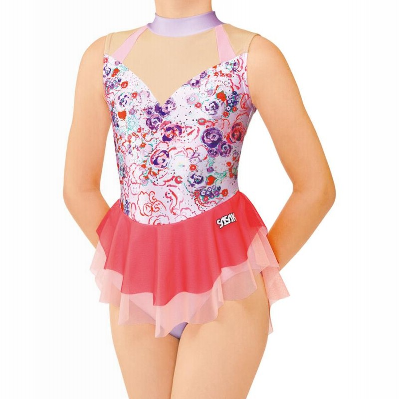 ササキ SASAKI R.G.LEOTARD 大人用レオタード 7375S PCH | LINE ササキ SASAKI R.G.LEOTARD 大人用レオタード 7375S PCH | LINE