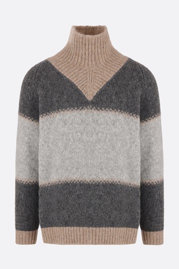 GIORGIO ARMANI alpaca blend pullover Man