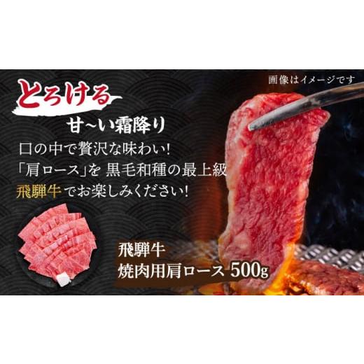 ふるさと納税 岐阜県 多治見市 12／18お申込みまで 焼肉 用  肩 ロース 500g ≪多治見市≫ 牛肉 国産 ブランド牛 和…