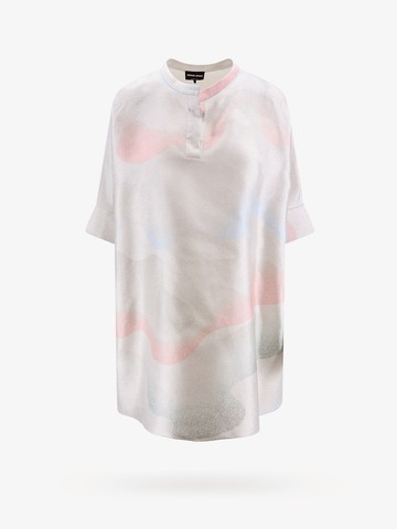 Oversize silk shirt - GIORGIO ARMANI - gender_Woman