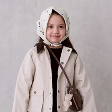 petit main 品牌旗艦店 多款圖案方巾 【日本直接出貨】