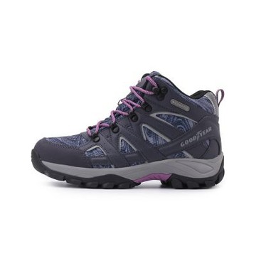 GOODYEAR 登山者W3 動態防潑水戶外鞋 紫藍 GAWO52527 女鞋