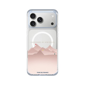iPhone 17 Pro Max ClearX (MagSafe 兼容) 冰透藍 - Le Tour de France - Climb Hunters