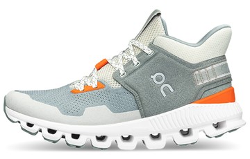 WMNS ON RUNNING CLOUD HI EDGE COBBLE GREY GREEN